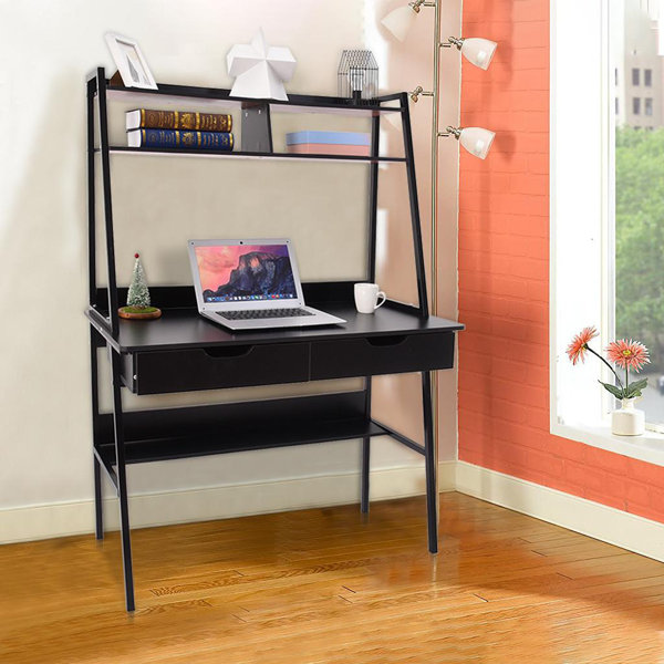 Latitude Run® Desk Hutch Computer Desk With Hutch Computer Desk With